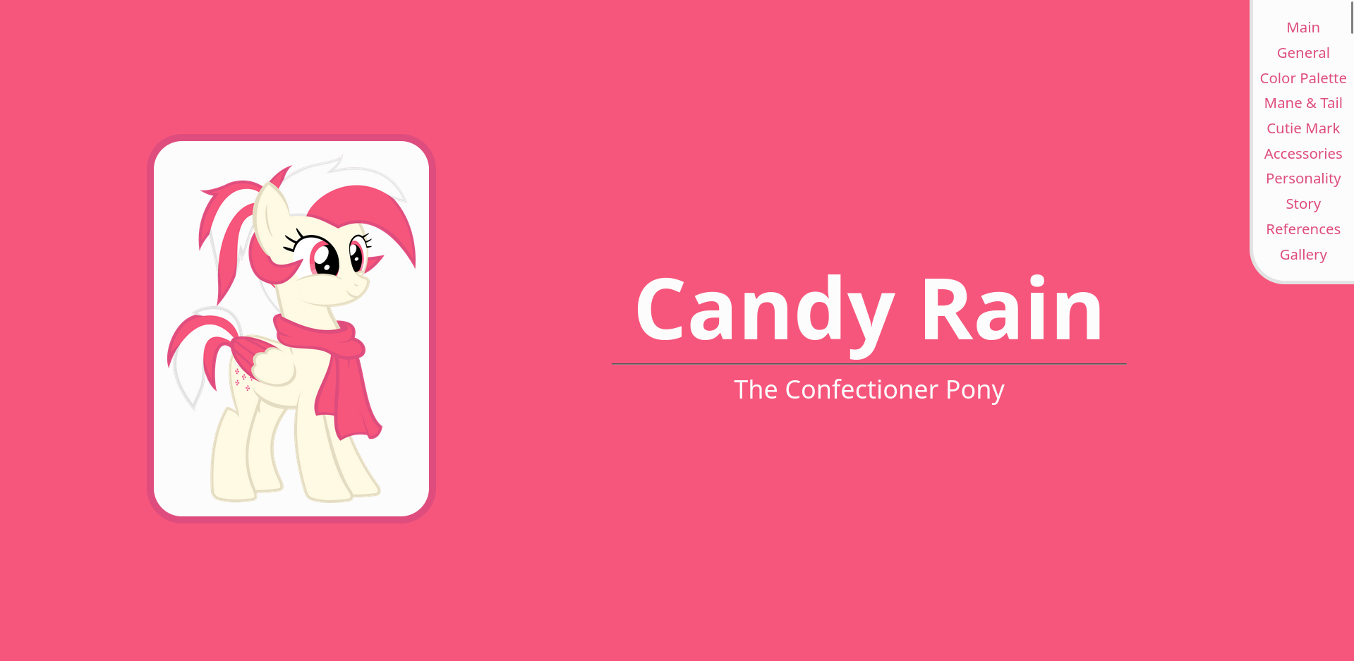 Candy's Ref Page